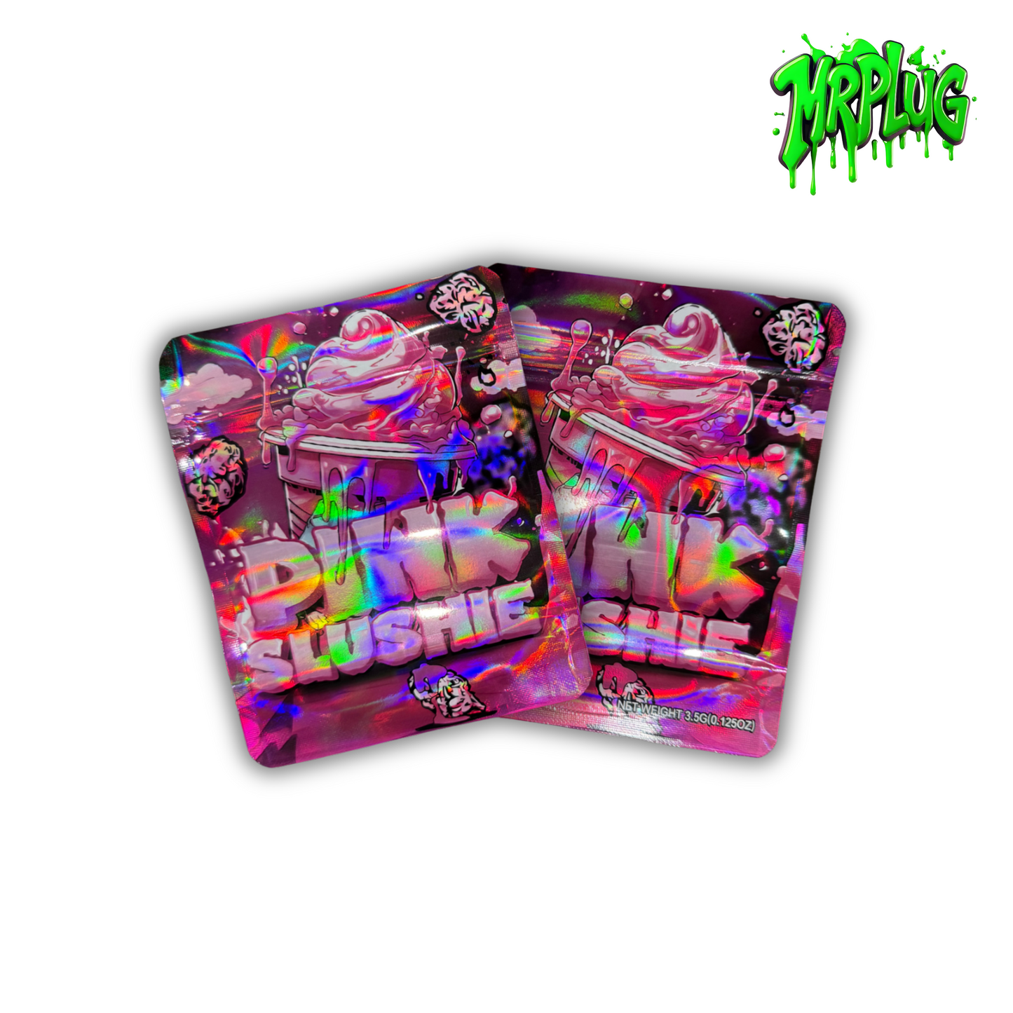 Custom Holographic Mylar Bags 3.5-7g