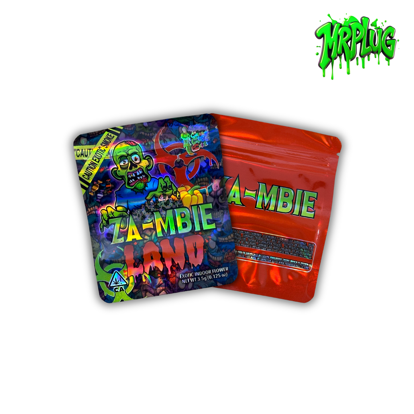 Custom Mylar Bags 3.5-7g Runde Ecken
