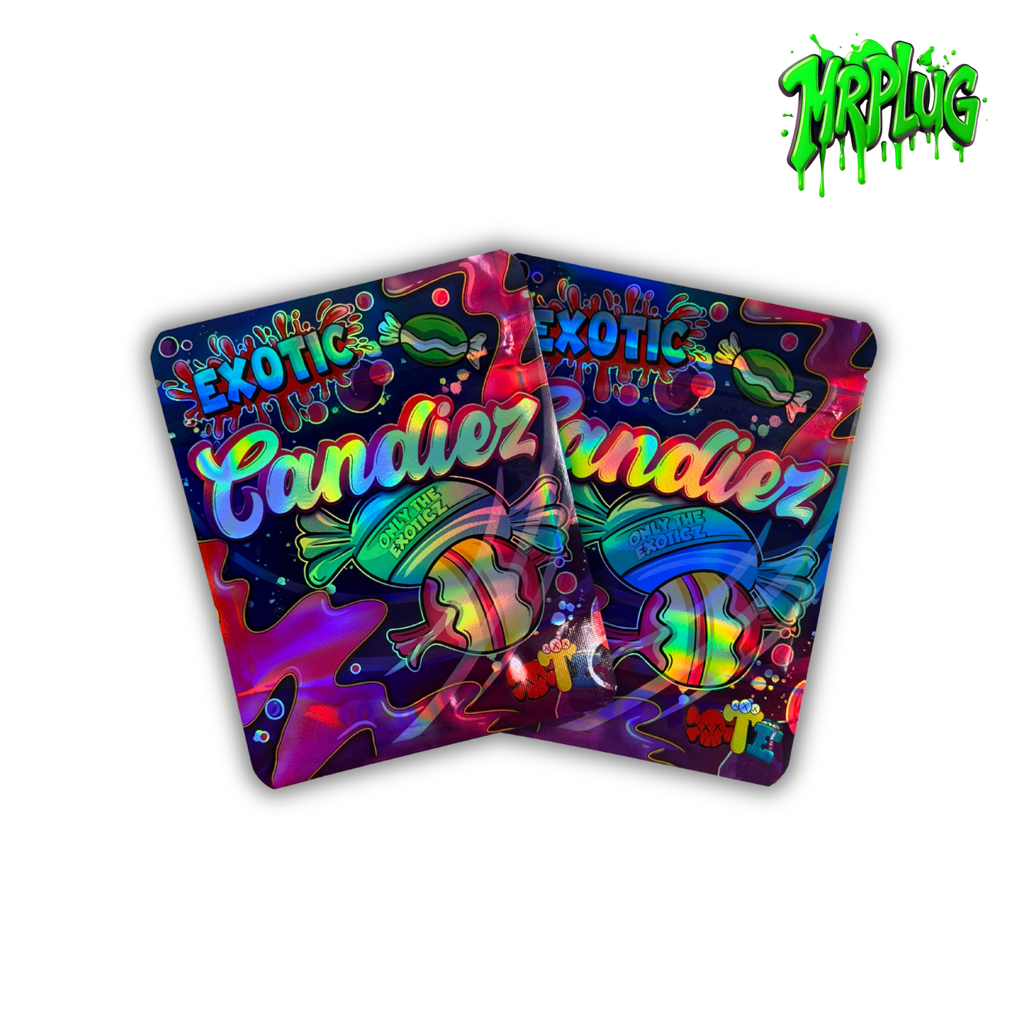 Custom Mylar Bags 3.5-7g Runde Ecken