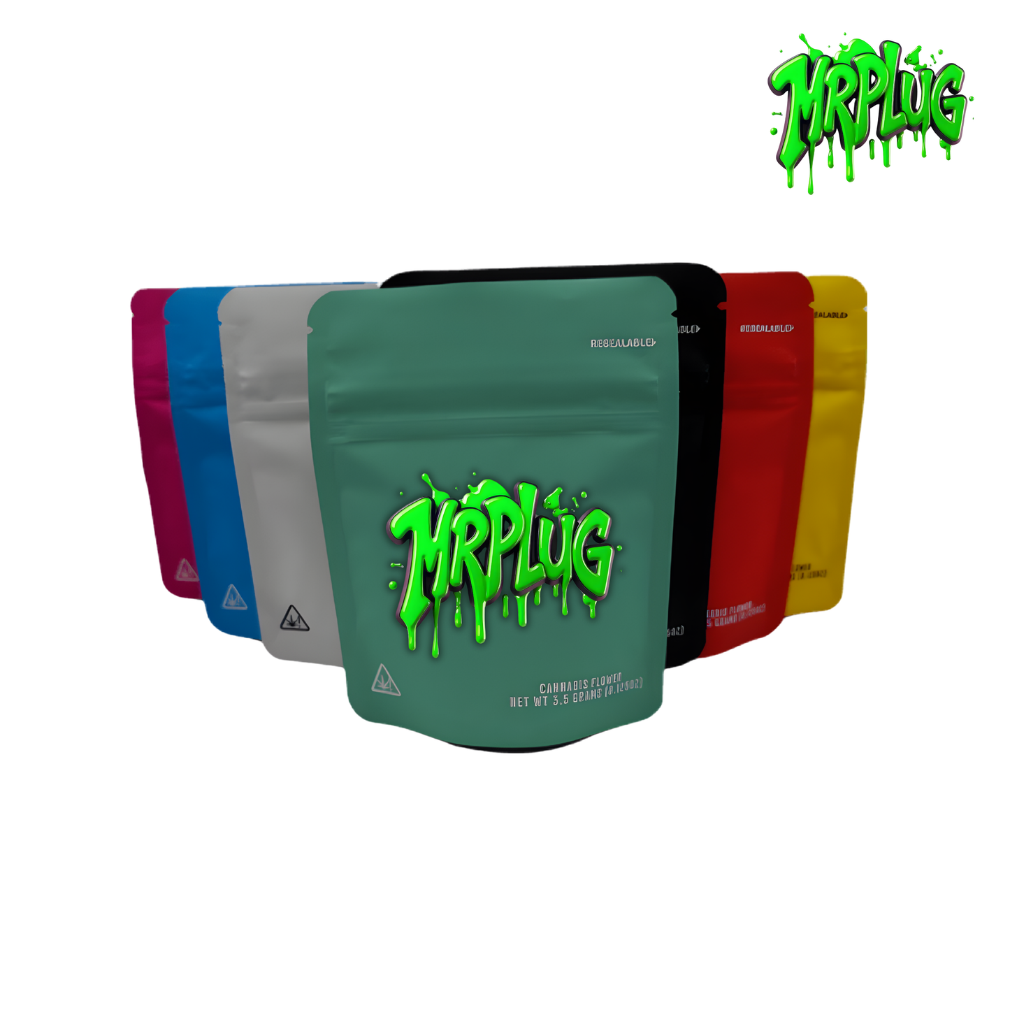 Custom Soft Touch Cali Bags 3.5g