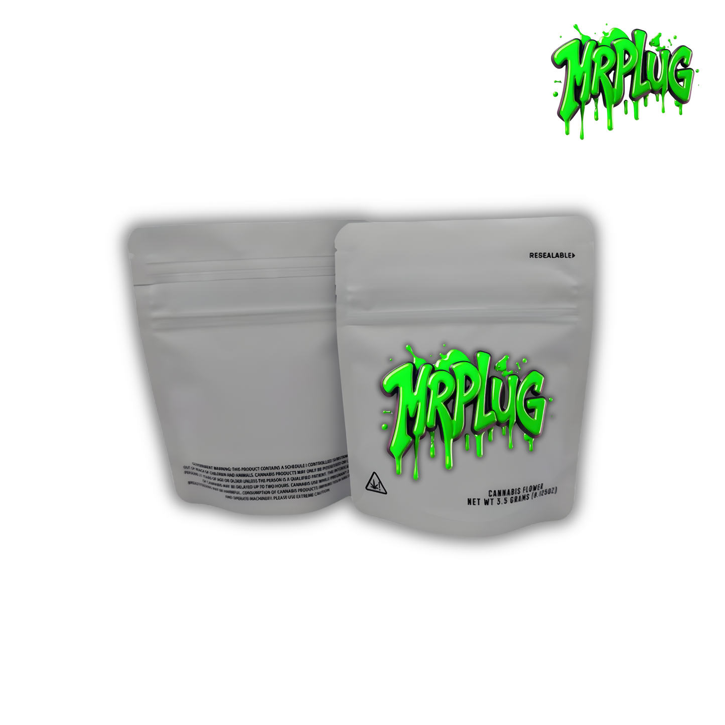 Custom Soft Touch Cali Bags 3.5g